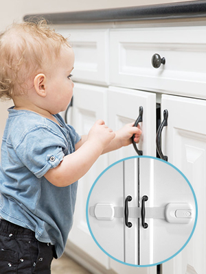 Cabinet locks for babies