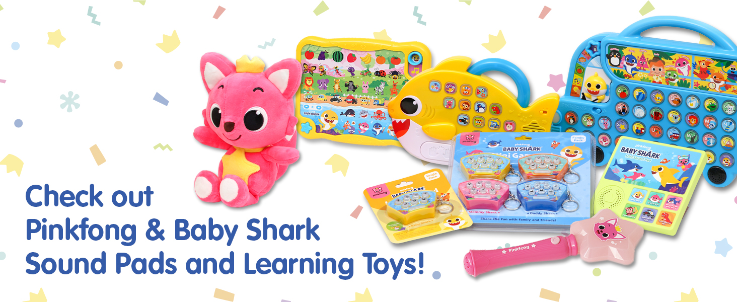 Check out Pinkfong &amp;amp;amp; Baby Shark Sound Pads and Toys