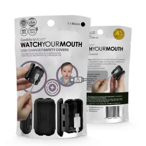 Watch Your Mouth Black 3-pack pouch