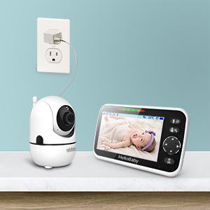 video baby monitor with camera and audio