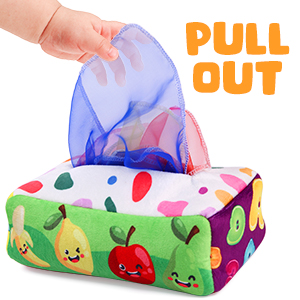 Baby Tissue Box Toy