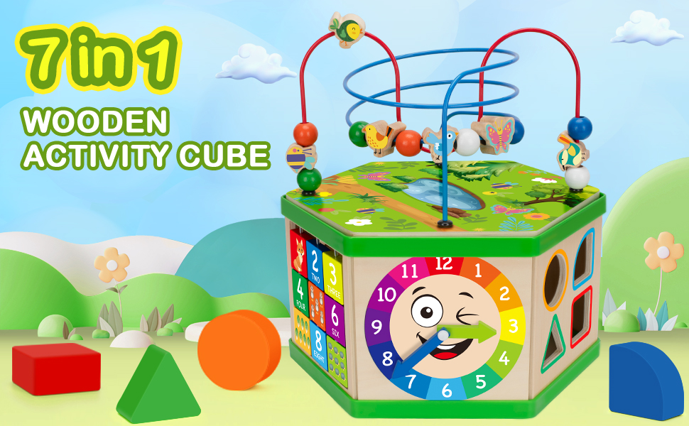 activity cube for toddlers 1-3